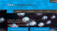 Desktop Screenshot of css-templates.org